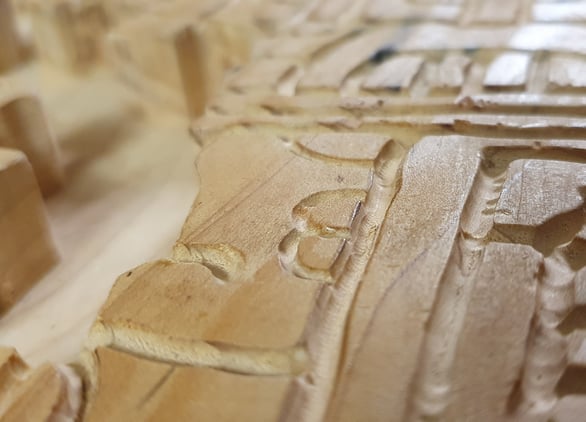 Detail of Mayan table