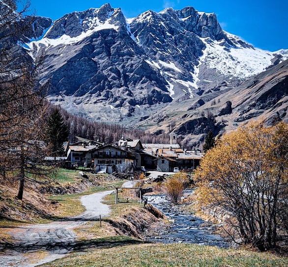 chianale valle varaita piemonte italy