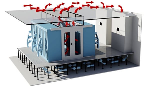 COLD AISLE CONTAINMENT HARDY DATA CENTER RACKS & ENCLOSURES