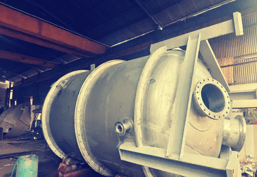 Fabrication process of Hot Air Generator