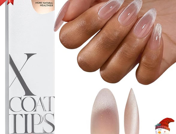 oft gel nail tips come with pre-applied tip primer & base coat cover