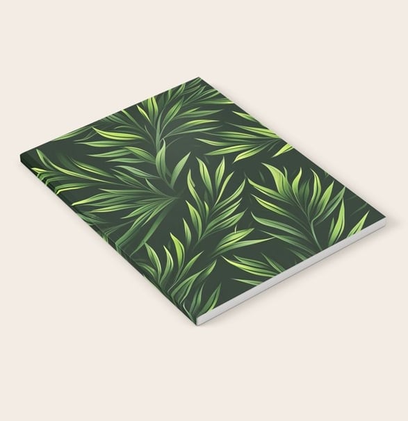 Verdant Tapestry Notebook BY Fresh Wave Lab