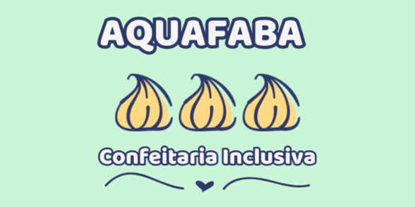 Aquafaba Confeitaria Inclusiva logo