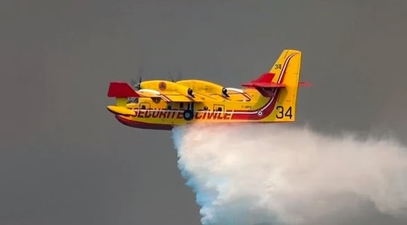 Canadair CL-415 da Sécurité Civile