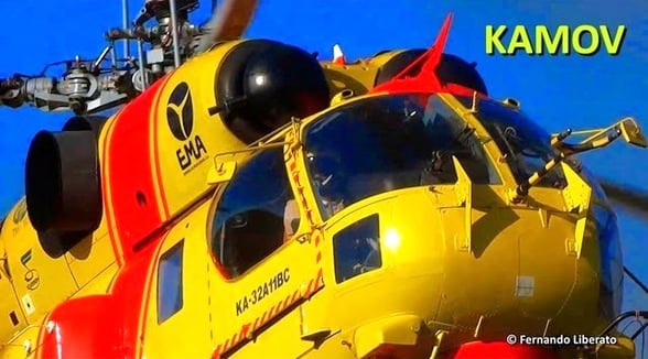 Kamov Ka-32 combate a incêndios