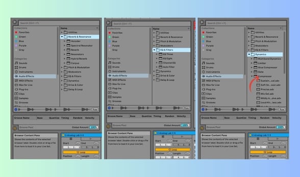 understanding ableton audio effects