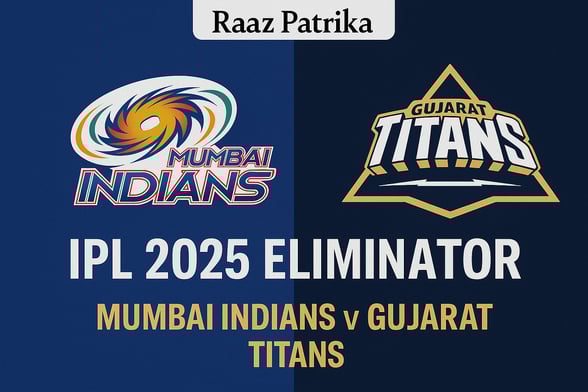 IPL 2025 Eliminator between Mumbai Indians and Gujarat Titans