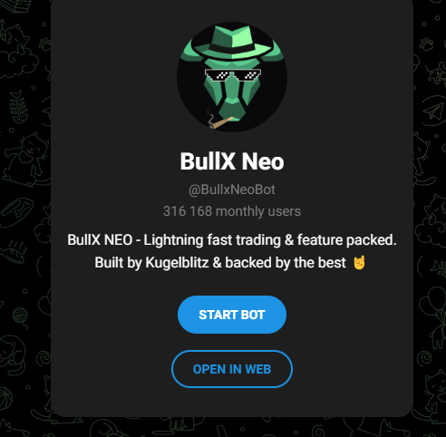 Bullx Neo Starting Page