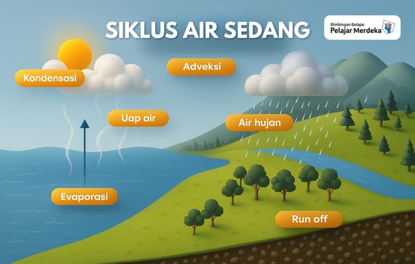 siklus air sedang