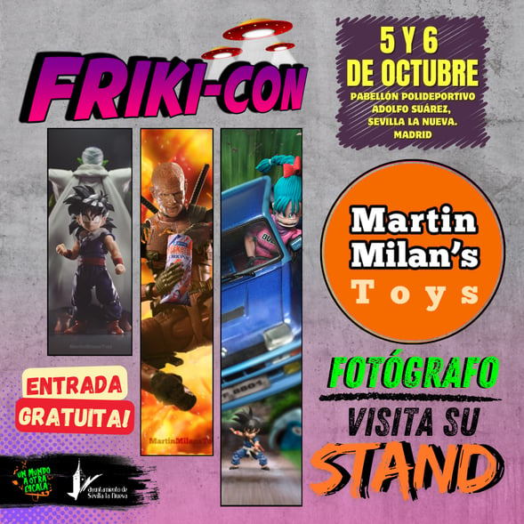 a poster for friky com