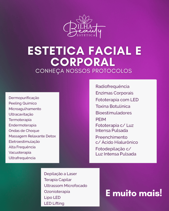 Protocolos da Ilha Beauty Estetica