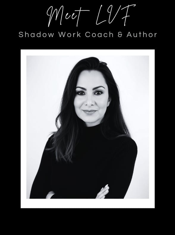 meet lvf shadow work coach and author lvflvx.com @lvf.shadowwork photo of a beautiful woman