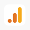 alt: "Logotipo de la plataforma de análisis de datos Google Analytics"