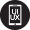 alt: "Box frames the initials of UI UX"