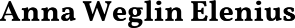 Anna Weglin Elenius logo
