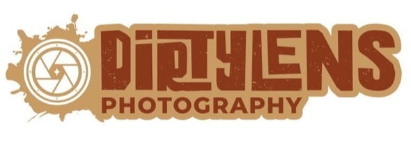 A logo showing an image of a camera in dirt