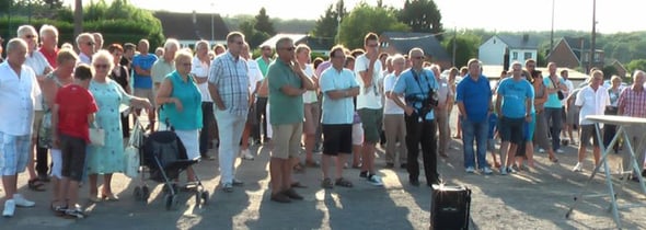 Inauguration de la buvette du foot à Loyers-Namur 2013