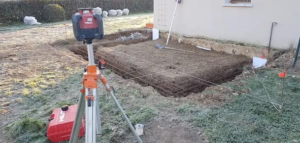 Étude de sols dans le Tarn - Fondation pour une extension de bâtiment
