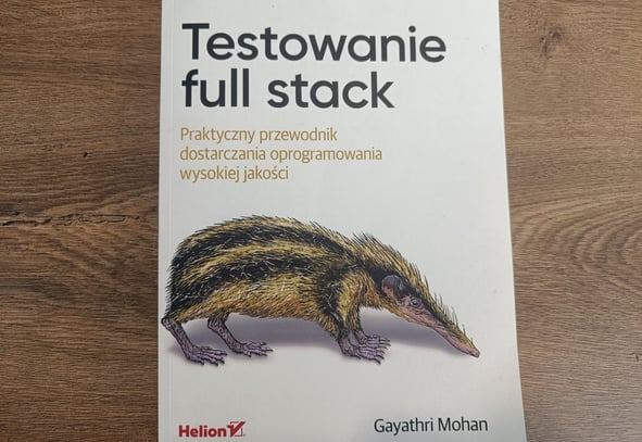 Testowanie full stack - Gayathri Mohan