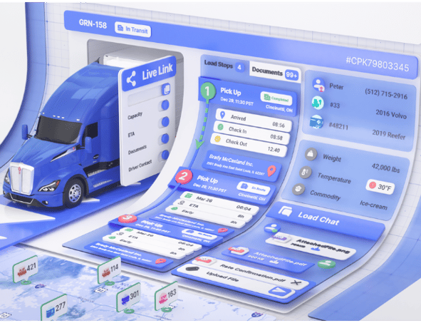 Voyage Freight's key freight insight through API integration for customers