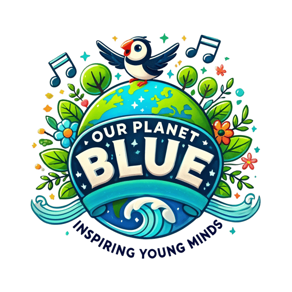 Our Planet Blue logo