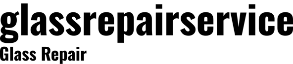 glass repair service logo