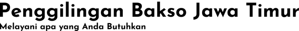 Penggilingan Bakso Jawa Timur logo