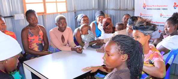 Teenage mums empowerment class 2025, Dandora, Kenya..