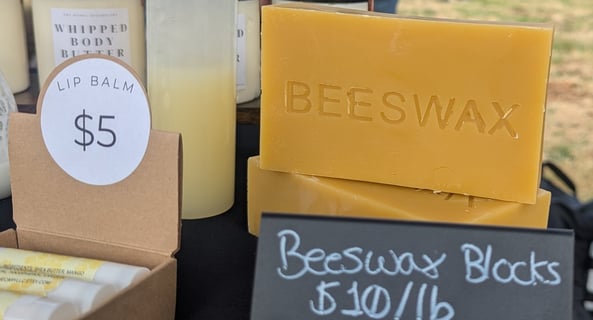 somebody's bees wax and lip balm