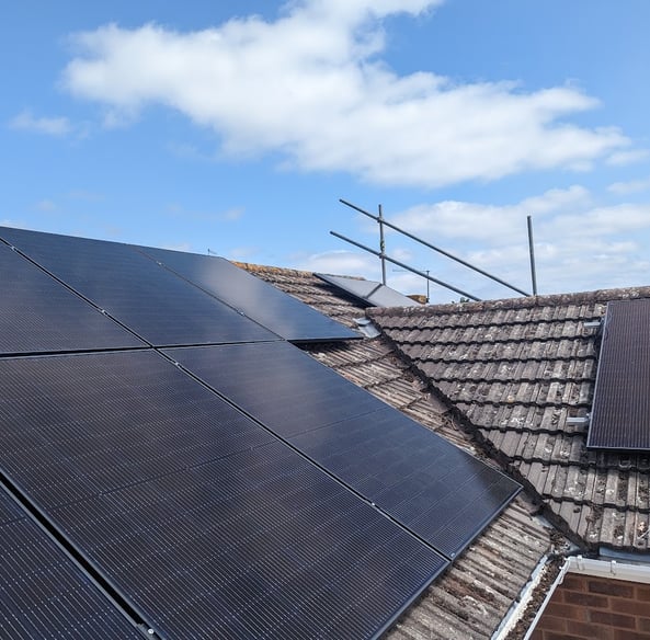 Solar Panel Installation, solar Energy, Green Energy, Reduce Carbon Footprint