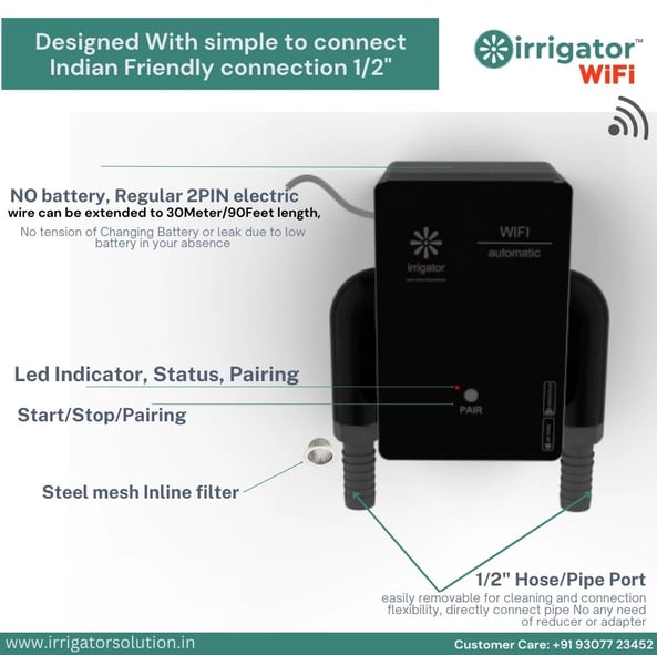 irrigator wifi garden timer connection diagram