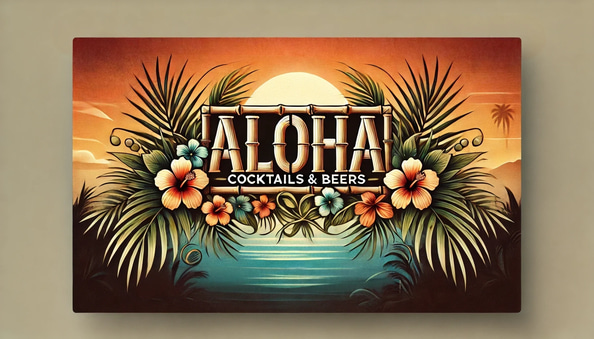ALOHA COCKTAIL BAR -CERVECERIA -SHISHAS -LOUNGE BAR logo