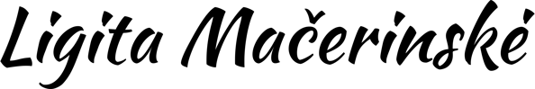 Ligita Mačerinskė logo
