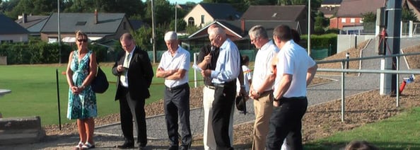 Inauguration de la buvette du foot à Loyers-Namur 2013