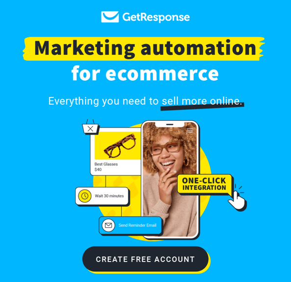 GetResponse Marketing automation for ecommerce