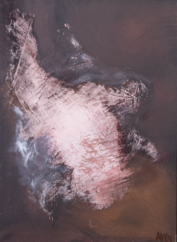 FADO series II./ Sold /300euro/2021/ 70x50/Acryl painting, mixed media