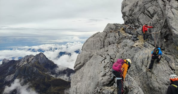 Climb Puncak Jaya know as Carstensz Pyramid 4884m