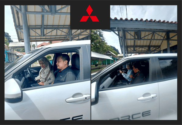 Gambar Test Drive Mitsubishi
