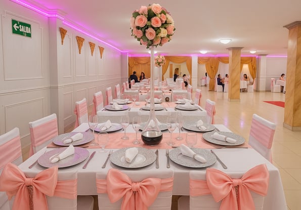 Decoración de quinceañera en Magic Party Quito