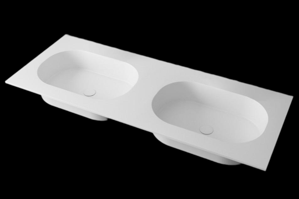 ΝΙΠΤΗΡΑΣ ΜΠΑΝΙΟΥ TALOS ME 2 ΓΟΥΡΝΕΣ ΕΠΙΠΛΟΥ SOLID SURFACES