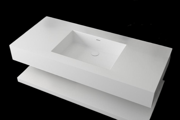 ΝΙΠΤΗΡΑΣ ΜΠΑΝΙΟΥ WAVE ΤΟΙΧΟΥ ΜΕ ΡΑΦΙ SOLID SURFACES