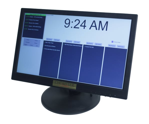 Chorister 15" Touch screen carillon