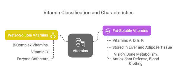 classification vitamins
