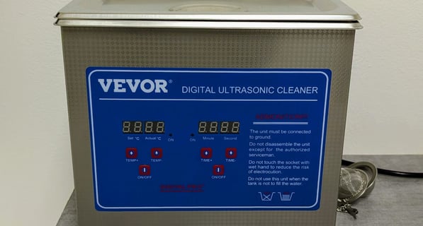 bac a ultrasons pour l'hygiène