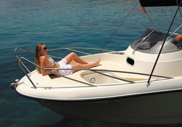 Rent a Boat in Corfu Town, without licence