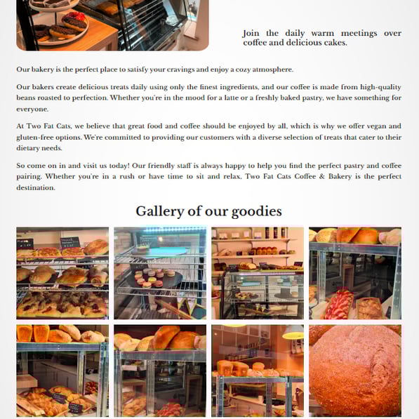 Two Fat Cats: Coffee & Bakery