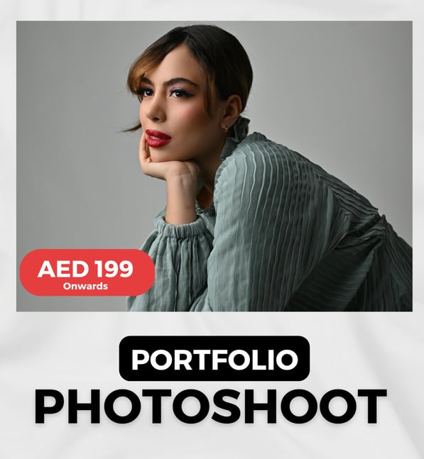Walk-in now for portfolio photoshoot