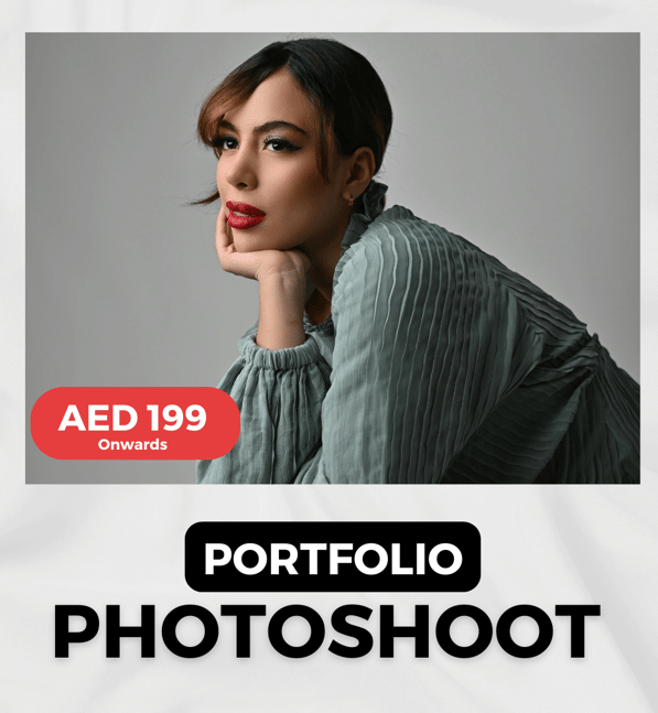 Walk-in now for portfolio photoshoot