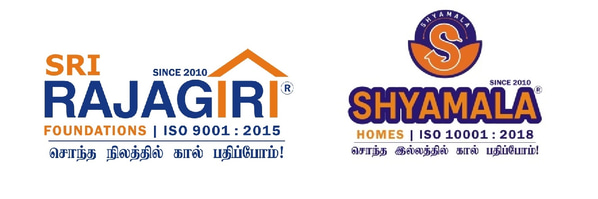 Welome to Sri Rajagiri Foundations & Shymala Homes logo