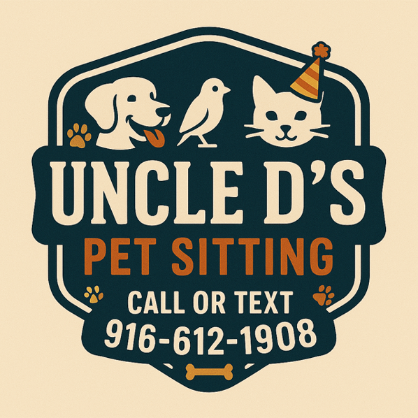 Uncle D's Pet Sitting logo